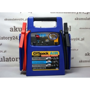 GYS GYSPACK AIR 400 - urządzenie rozruchowe z kompresorem, booster 12V, 1250A 2